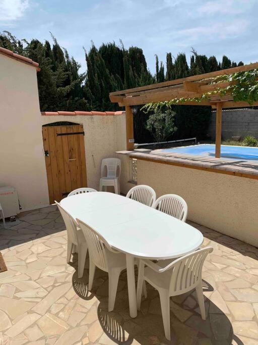 Jolie Villa Piscine A 15 Min Du Barcares Salses-le-Chateau Luaran gambar