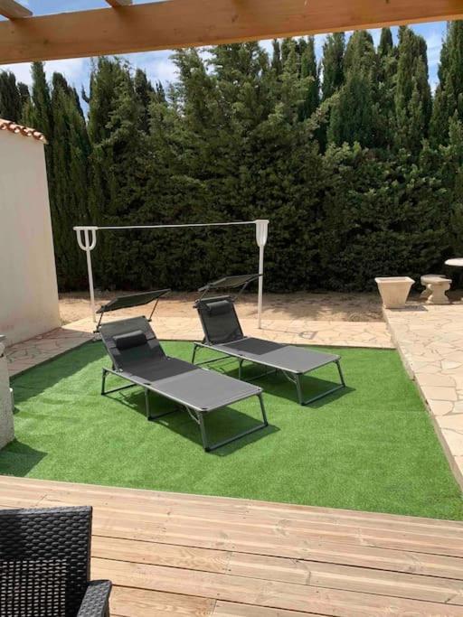 Jolie Villa Piscine A 15 Min Du Barcares Salses-le-Chateau Luaran gambar